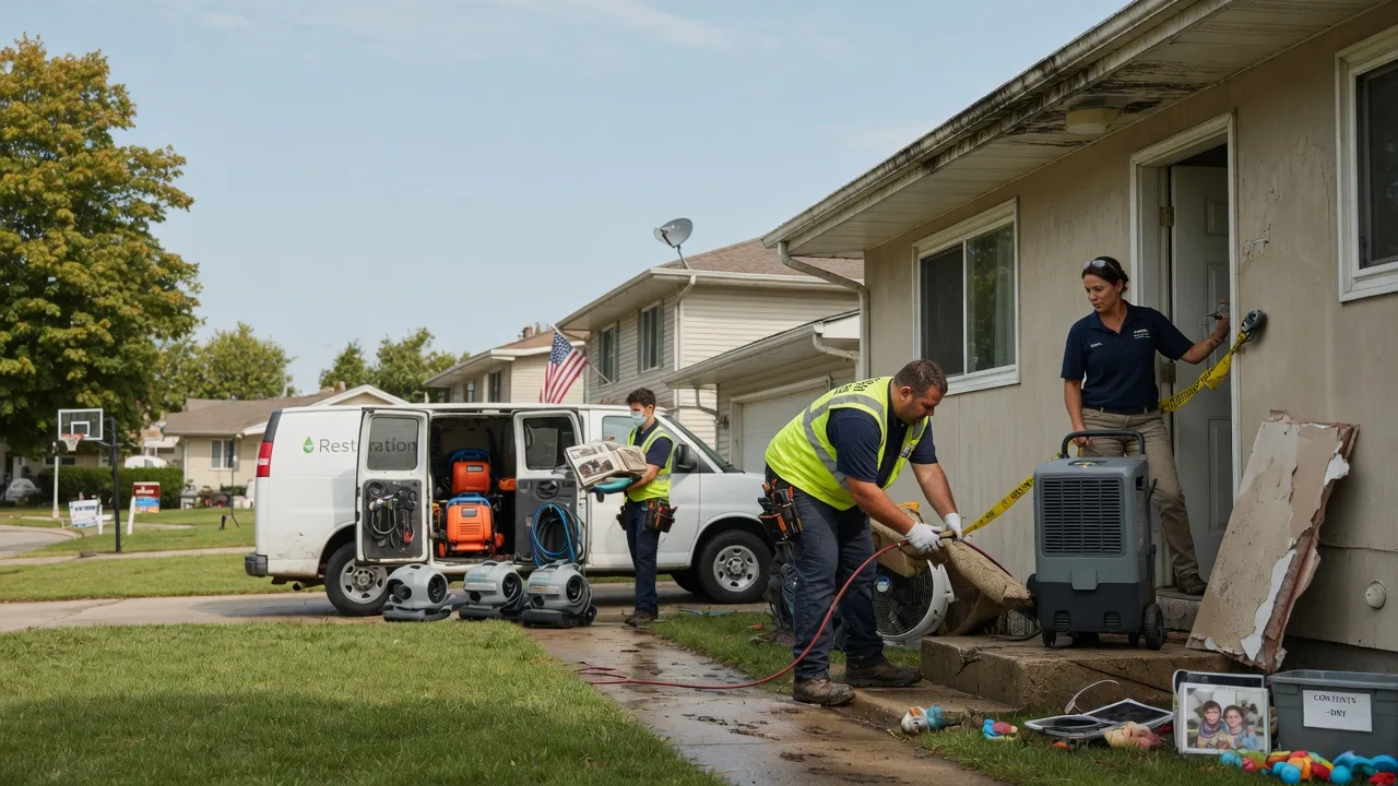 Water Damage Restoration in Fruitport, MI near me